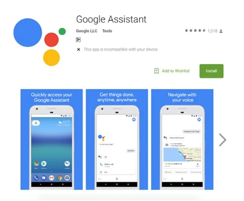 Cài đặt Google Assistant